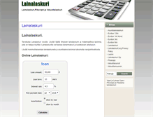 Tablet Screenshot of lainalaskurit.org